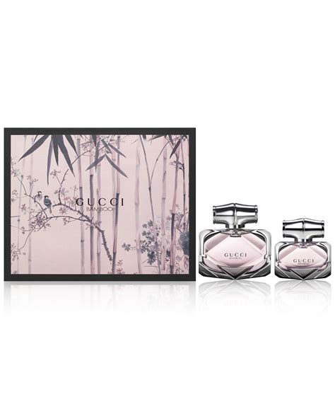 gucci bloom gift set macys|gucci bamboo perfume gift set.